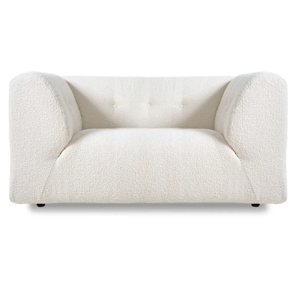 Couch Sessel Vint couch: element loveseat creme HK Living