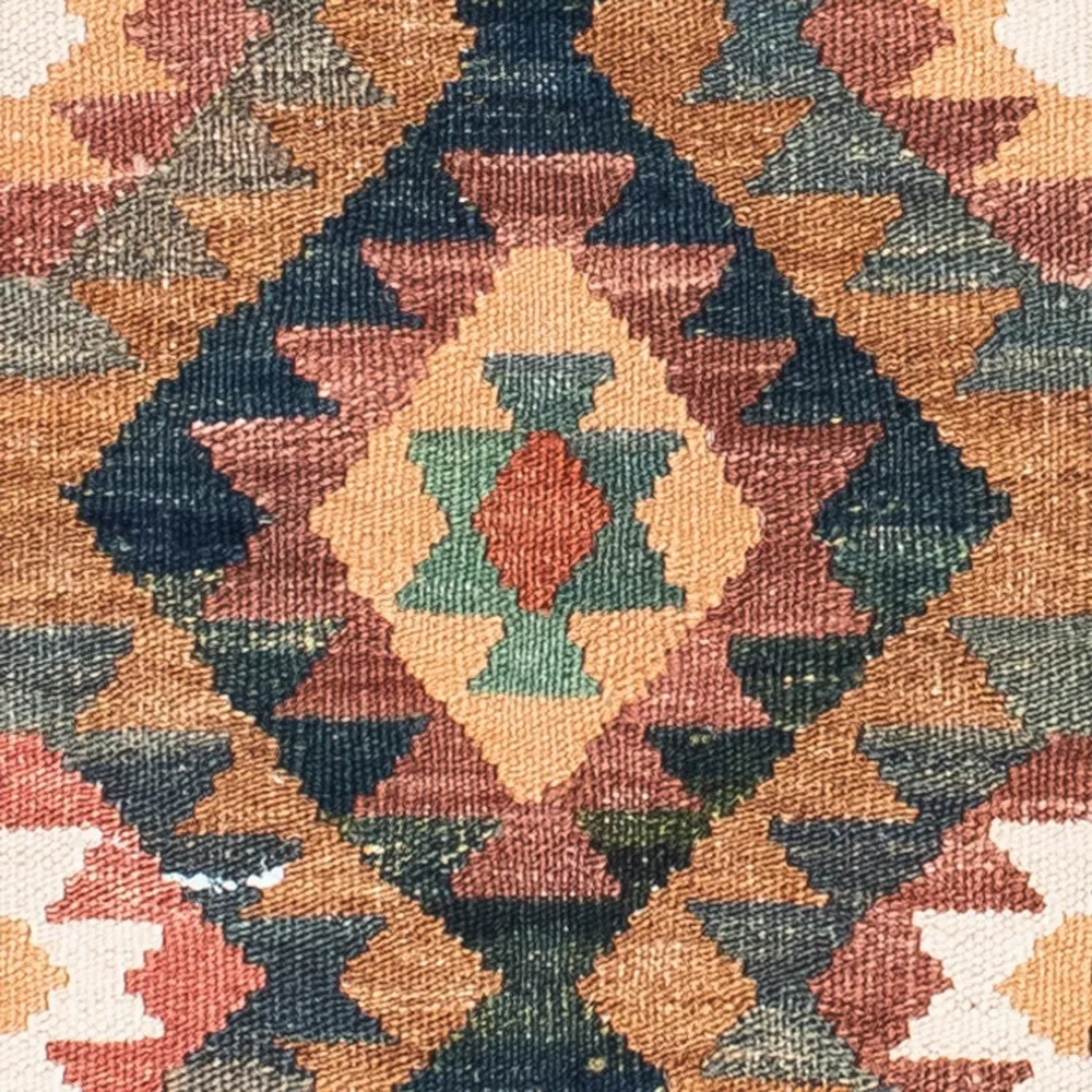 Kelim Teppich - Oriental 200 x 101 cm - hellbraun