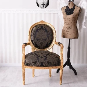 Königlicher Medaillon Sessel Barockstil