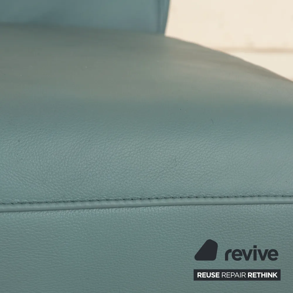 Koinor Goya Leder Sessel Blau