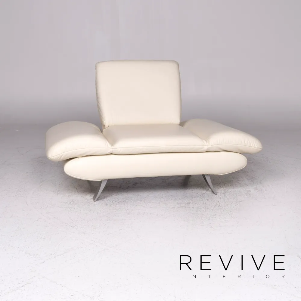 Koinor Rossini Leder Sessel Creme #9524
