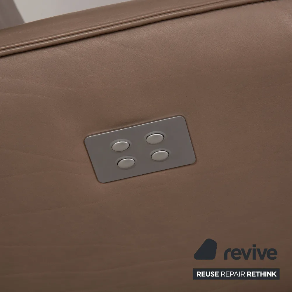 Koinor Safira Leder Sessel Beige elektr. Funktion