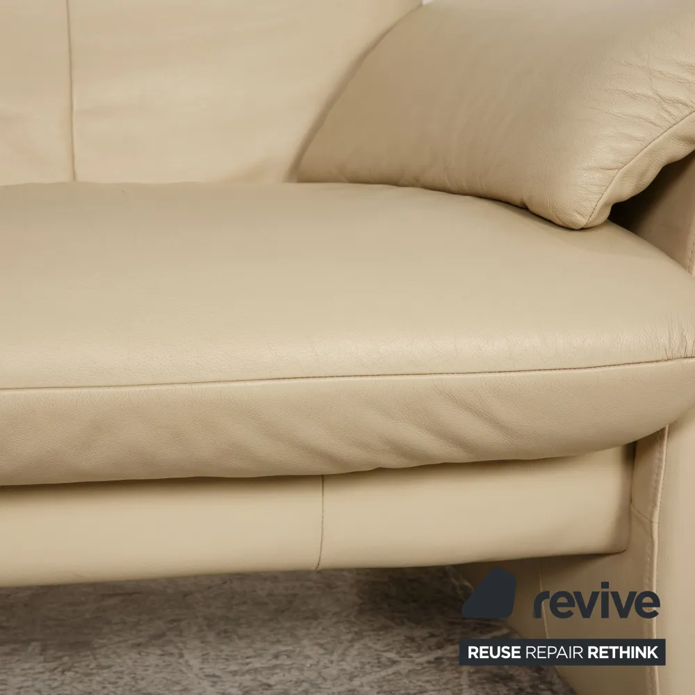 Laauser Leder Sessel Creme