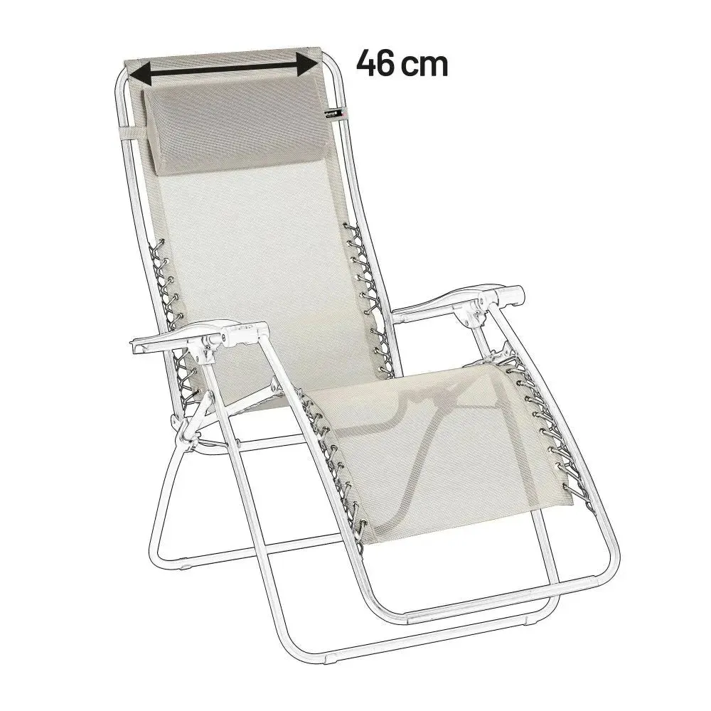 Lafuma Kit Ersatzbespannung mit Schnürsenkeln für Relax-Sessel Rsx - Rsxa - Futura Batyline Iso Beige Seigle II