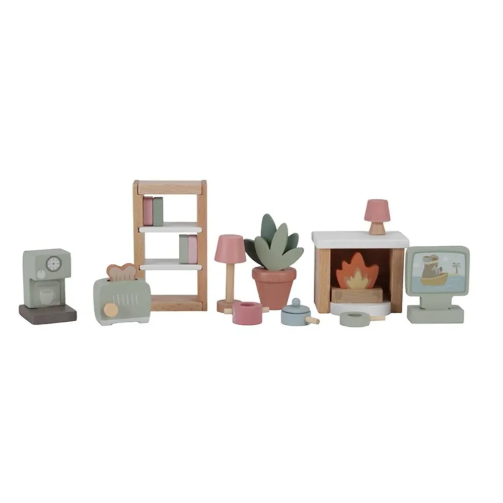 LITTLE DUTCH - Puppenhaus Erweiterungsset Möbel FSC LD7118