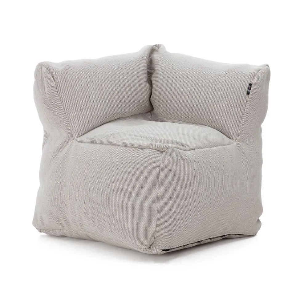 Medium Club Corner Sessel Weiss