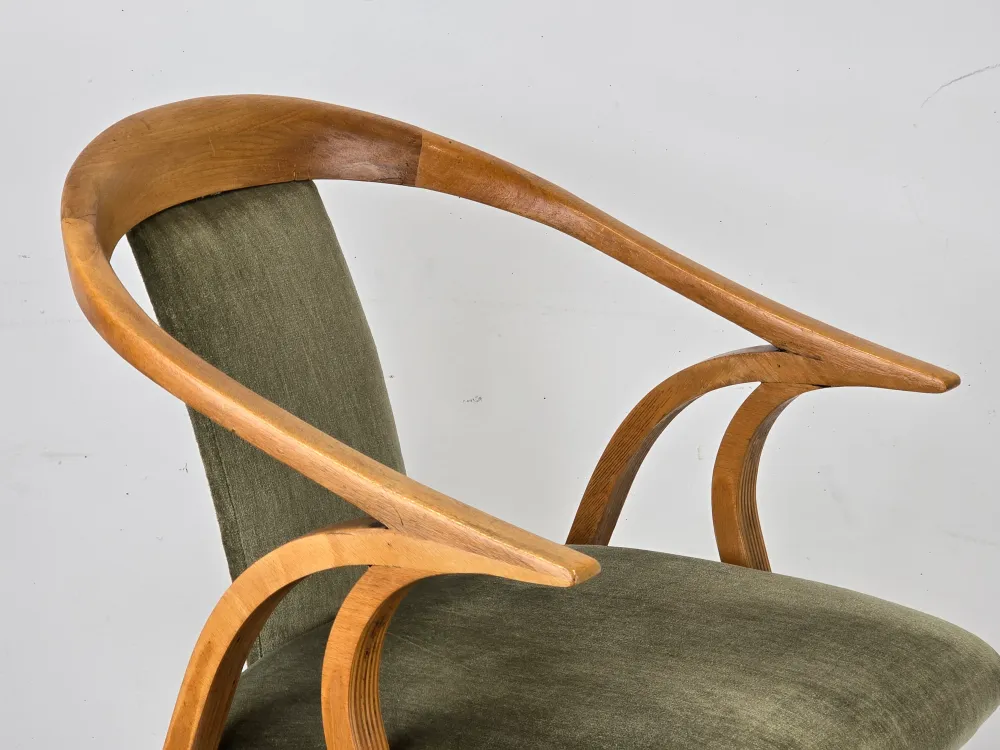 MID-CENTURY STUHL Sessel Armlehnstuhl Vintage 50er Jahre Design