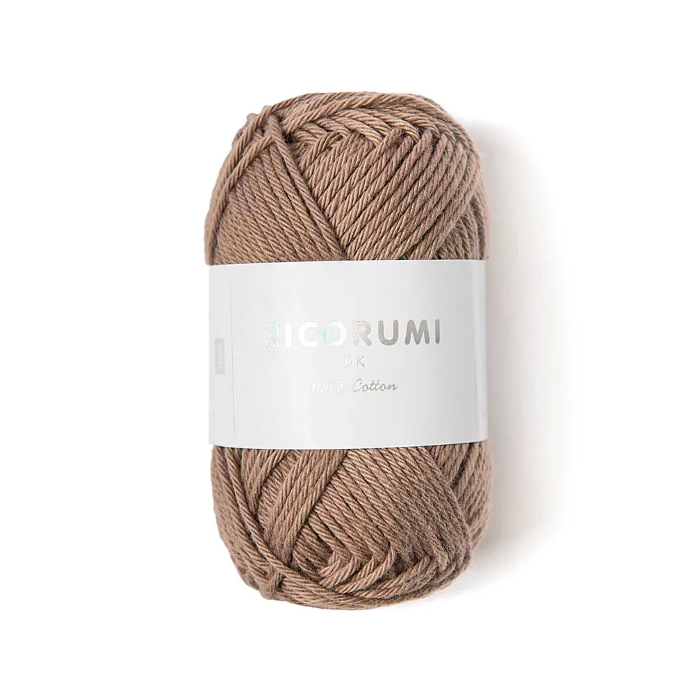 Ricorumi Häkelgarn DK Hellbraun, Nr. 52, Rico Design