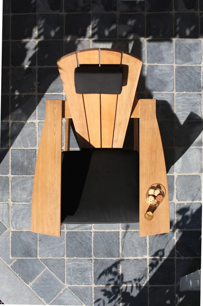 Royal Botania New England Sessel Adirondack Lounge Teakholz