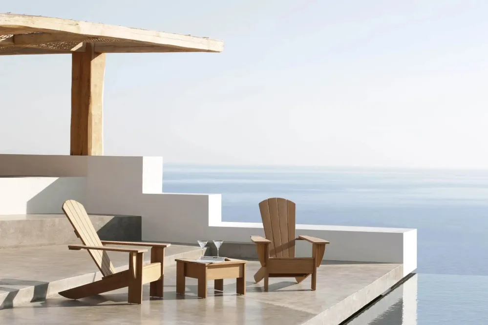 Royal Botania New England Sessel Adirondack Lounge Teakholz