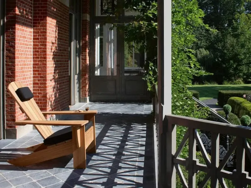 Royal Botania New England Sessel Adirondack Lounge Teakholz