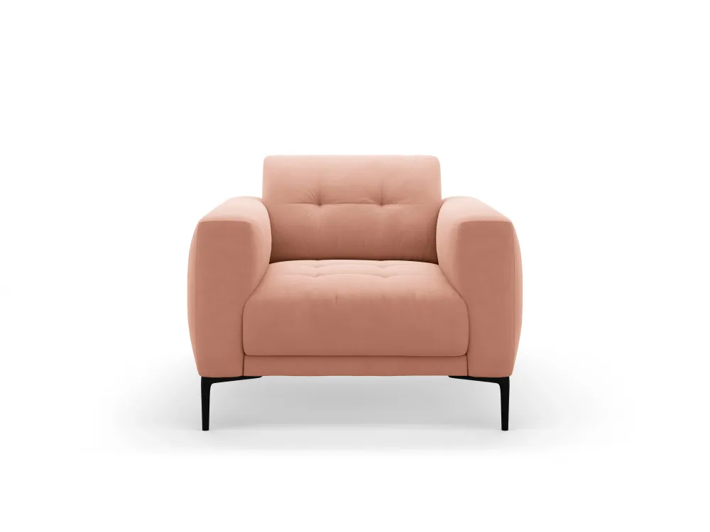 Samt Sessel BEMY rosa