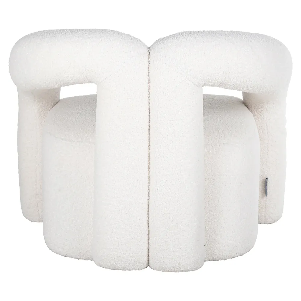 Sessel Dana white furry (Himalaya 900 white furry)