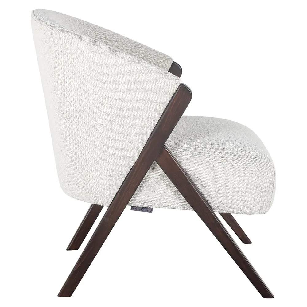 Sessel Mia white bouclé (Copenhagen 900 Bouclé White)