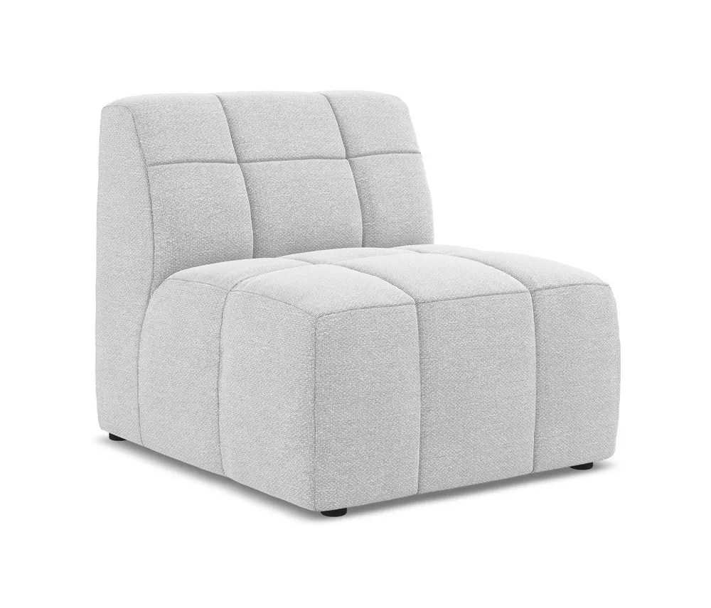 Sessel / Modul ALOHA silberner Boucle