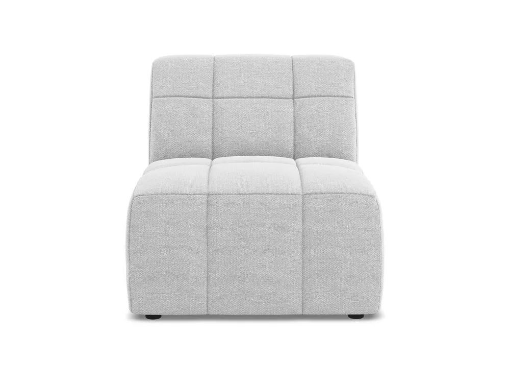 Sessel / Modul ALOHA silberner Boucle