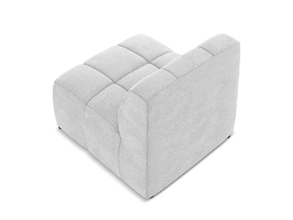 Sessel / Modul ALOHA silberner Boucle