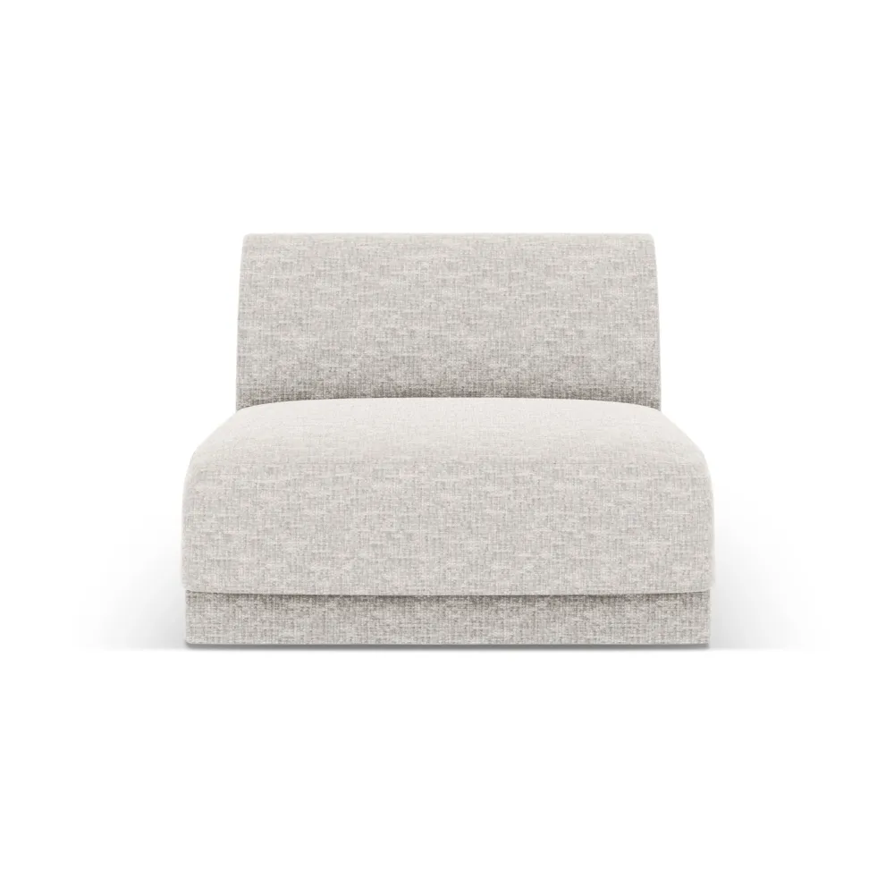 Sessel / Modul MILEY graues Chenille
