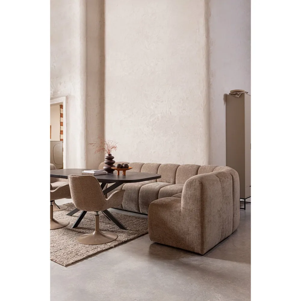 Sessel / Modul MOJO BENCH rostbraun Cord