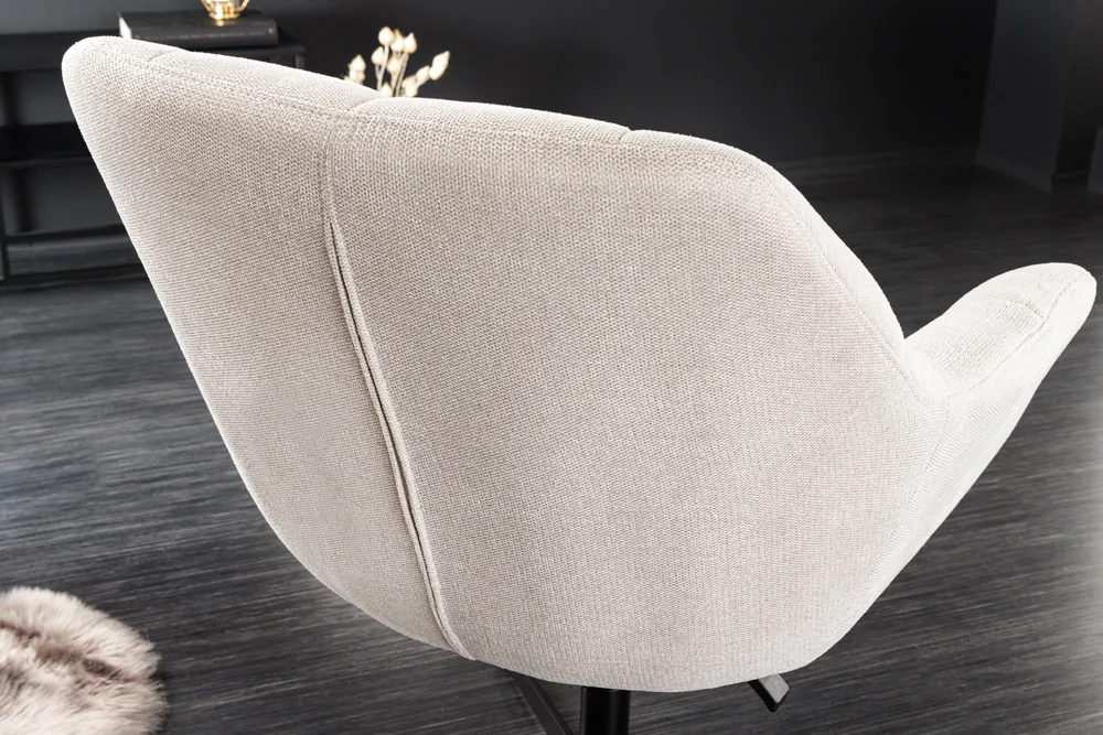 Sessel Monarch 80-90cm champagner beige