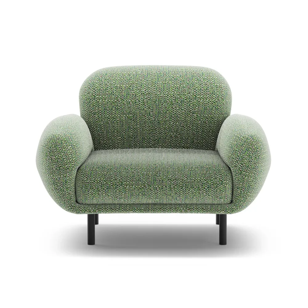 Sessel POPPY grün Chenille