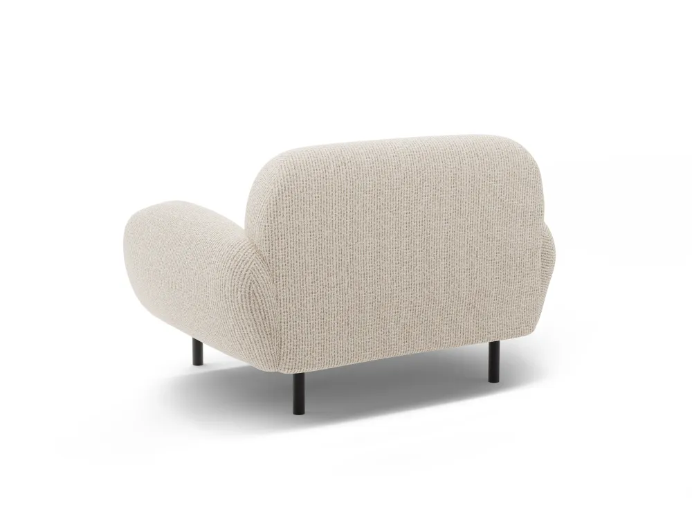 Sessel POPPY hellbeige Chenille