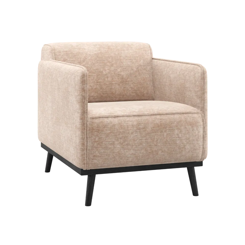 Sessel STATEMENT beige Chenille