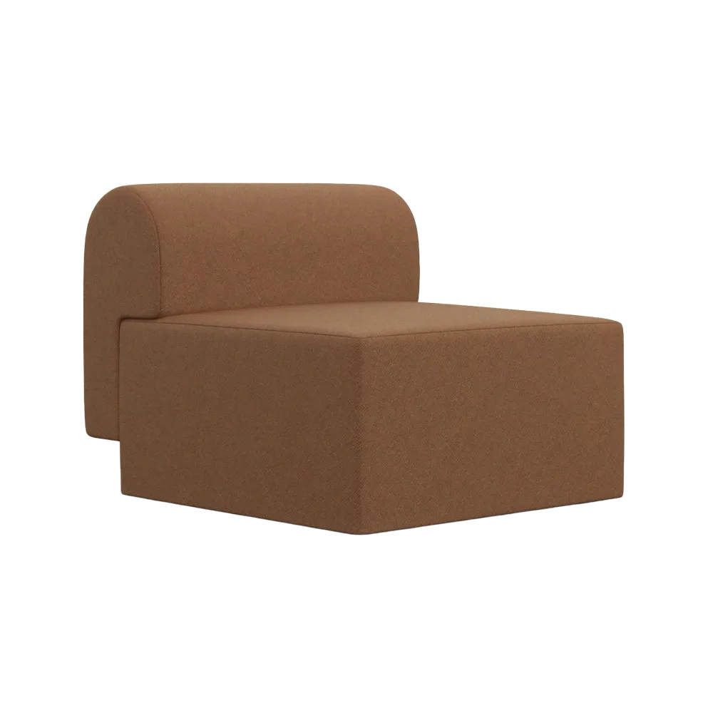 Sessel TORI rostrot