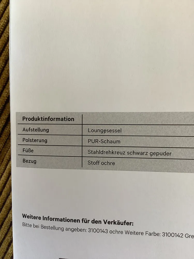 Sessel Zuko | Lübeck
