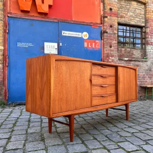 Sideboard Teak von Heinrich Riestenpatt für rt Möbel