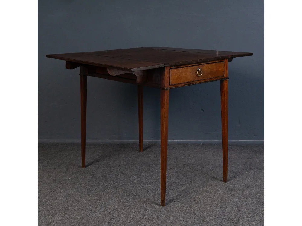 Spieltisch Beistelltisch Tisch Table Stuhl Alt Antik 2401_2502
