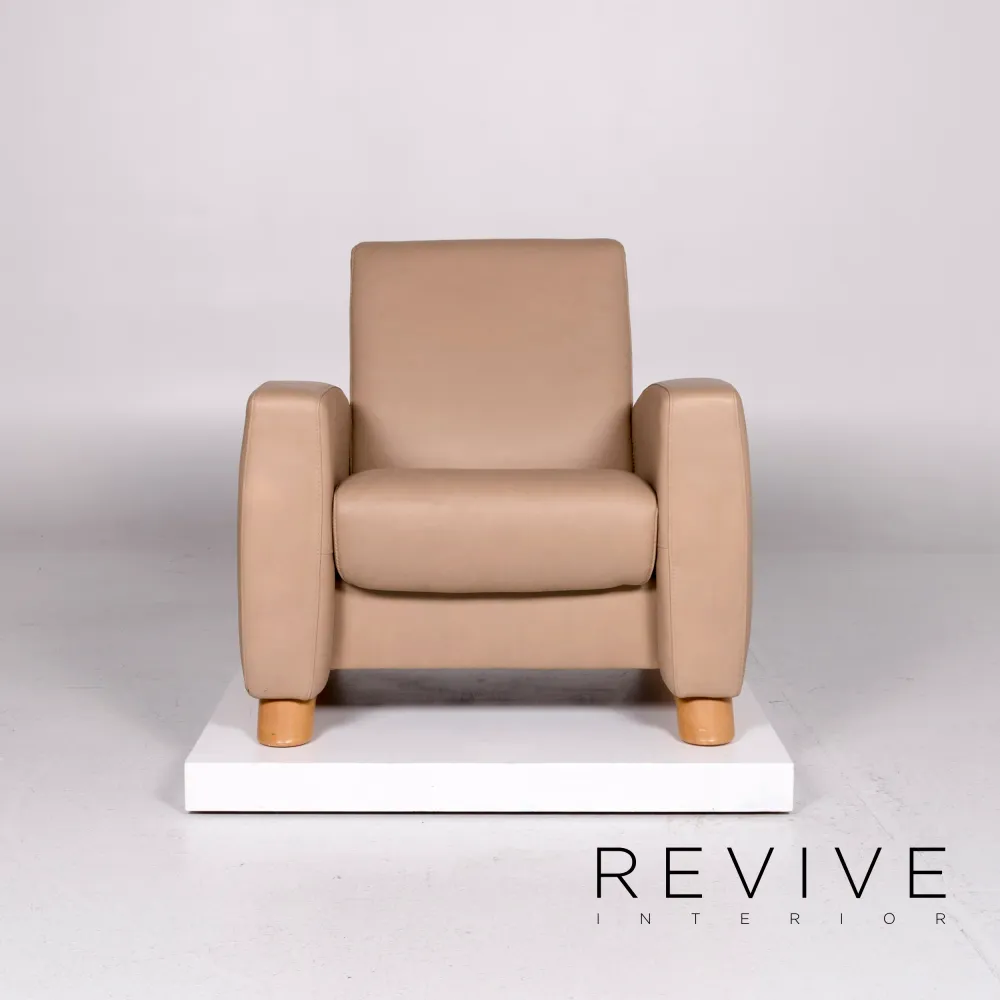 Stressless Arion Leder Sessel Beige Relaxfunktion Funktion #10791