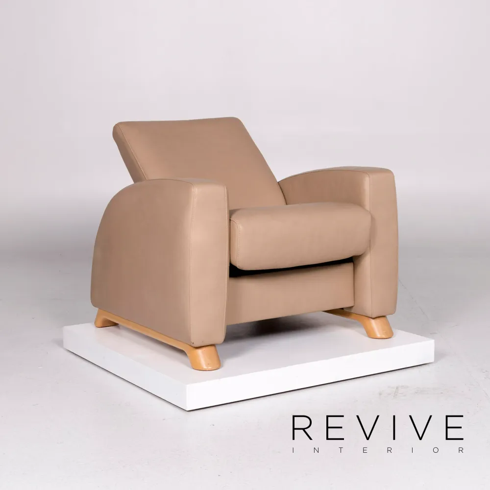 Stressless Arion Leder Sessel Beige Relaxfunktion Funktion #10791