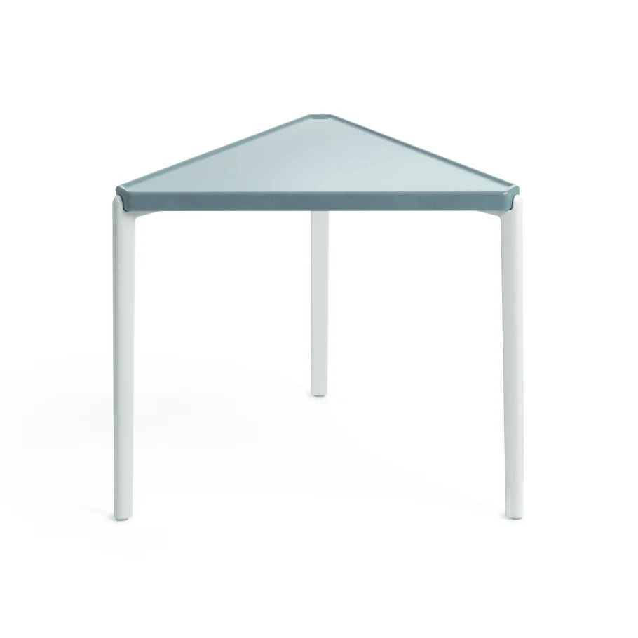 TAMBOUR Beistelltisch blauer Beton