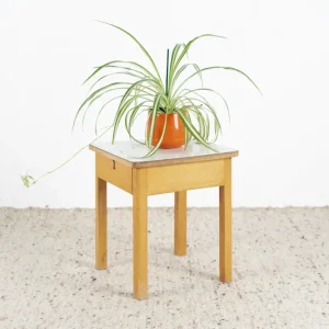Vintage Beistelltisch Blumentisch Holz