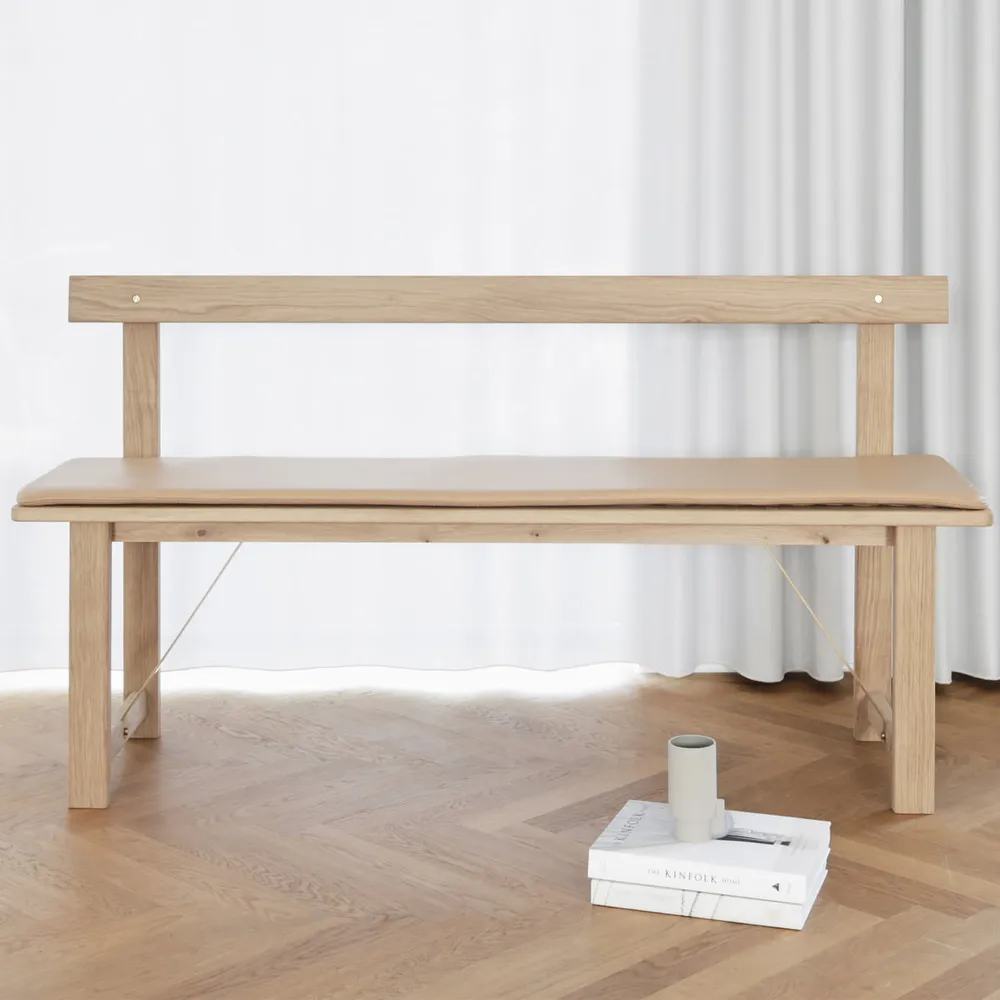Form & Refine - Ledersitzauflage für Position Sitzbank 155